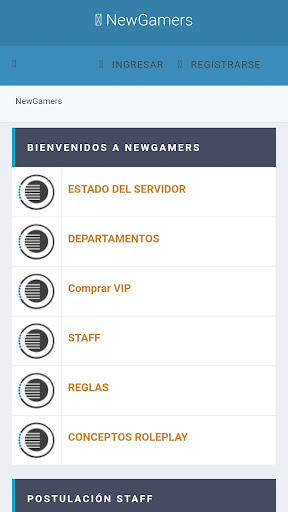 New Gamers RP - Samp