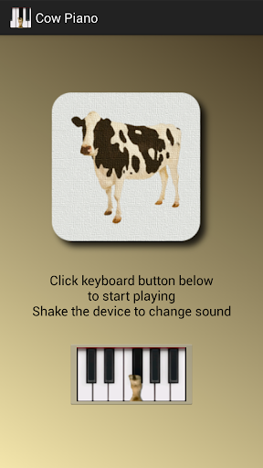 Android application Cow Piano screenshort