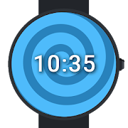 Animated Spiral Watch Face