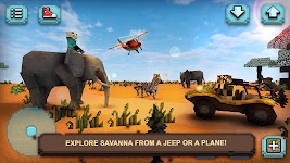 screenshot of Savanna Safari Craft: Animals
