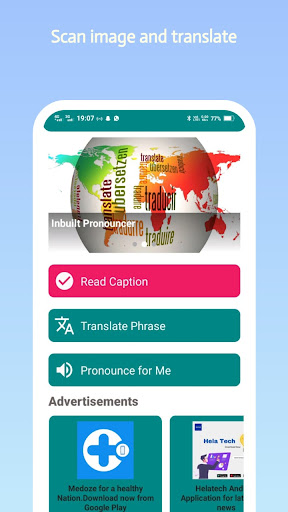 Eleazar-Realtime Translator Screen 3
