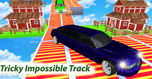 Stickman limo car stunt racing simulator 2020