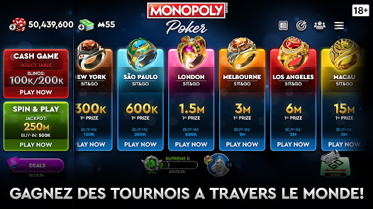 MONOPOLY Poker - Texas Holdem screenshots apk mod 4