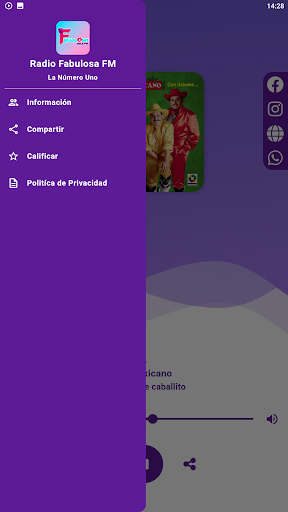 Radio Fabulosa FM Screen 2