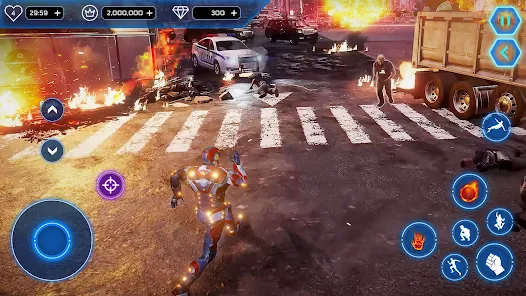 Iron Superhero : Fighting Hero 5