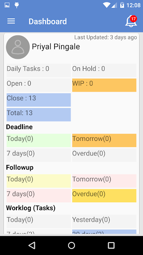 Task Manager Screen 3