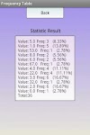 screenshot of Statistics Calculator
