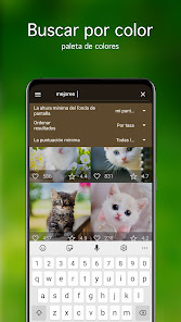 Captura de Pantalla 3 Fondos de pantalla con gatitos android