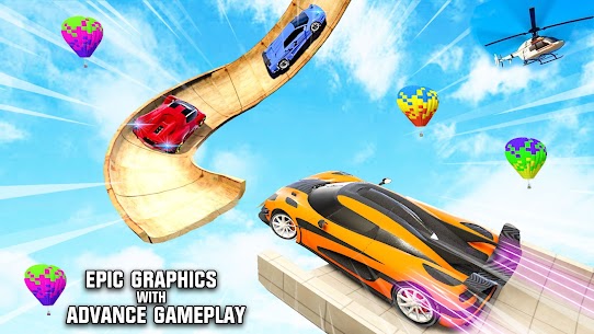 Mega Ramp Car Racing – Ramp Stunt Car Games Mod Apk app for Android 1