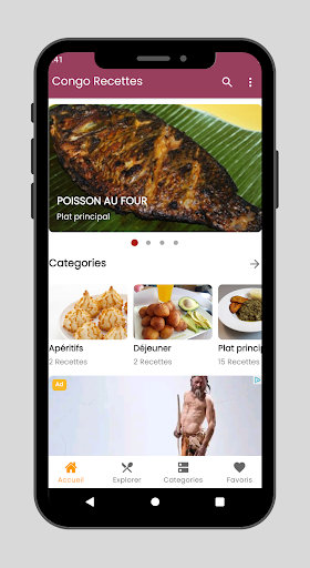 Congo Recettes Screen 2