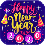 Cover Image of Скачать Happy New Year Music Photo Video Maker 2020 1.2 APK