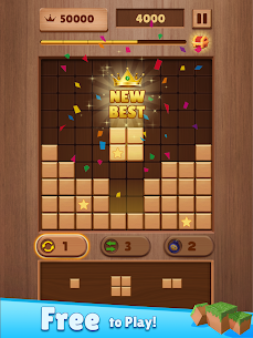 Wood Block Puzzle Apk Mod for Android [Unlimited Coins/Gems] 6