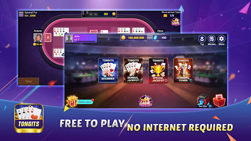 Tongits - Offline Card Games screenshot 3