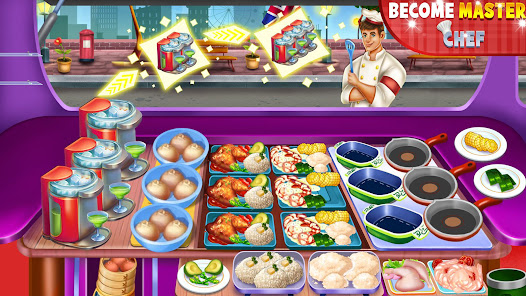Food truck Empire Cooking Game screenshots 2