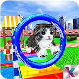 Cute Cat Simulator: Cat & Dog Stunts Show icon