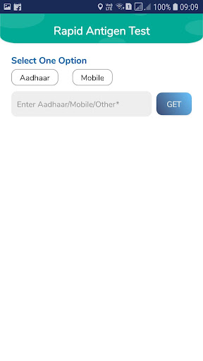 Rapid Antigen App Screen 3