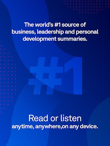 Screenshot of getAbstract: Book Summaries