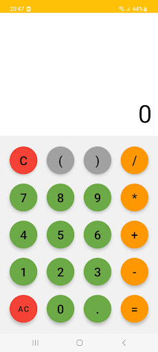 Android application Digitron screenshort