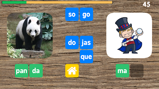Android application Escrever com sílabas 2 Pro screenshort