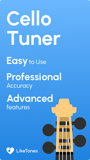 Screenshot of Cello Tuner - LikeTones