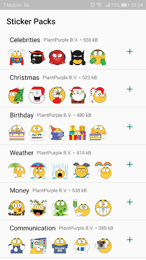 Emojidom stickers for WhatsApp free -WAStickerApps 2.14 screenshots 2