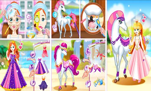 White Horse Princess Dress Up 5.1.1 screenshots 1