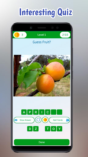 Veggies and fruits trivia Screen 3