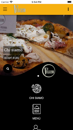 Android application Il Vulcano screenshort