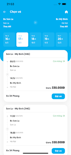 Đặt vé xe Bắc Sơn Screen 2