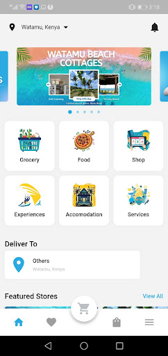 Android application I Love Watamu Vendor screenshort