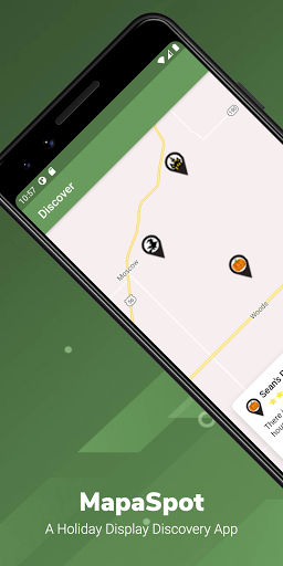 Android application MapaSpot screenshort