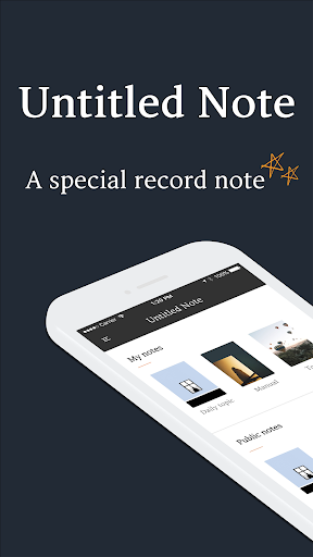 Android application Untitled Note - memo, writing screenshort
