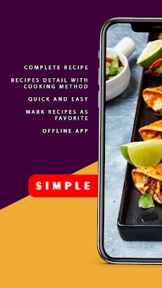 Mexican Recipes Offlineのおすすめ画像1