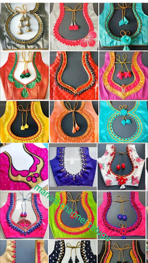 Android application Ultimate Blouse Neck Designs screenshort