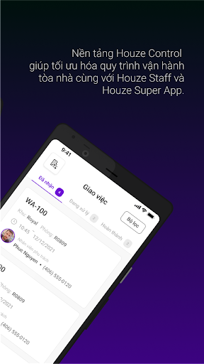 Houze Control Screen 3