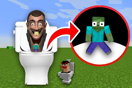 Skibidi 廁所 Mod Minecraft