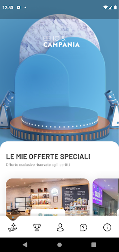 Android application IO & CAMPANIA screenshort