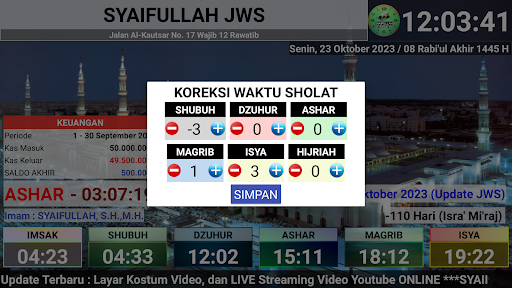 SYAIFULLAH JWS Screen 2