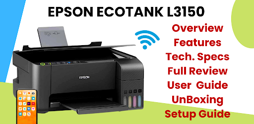 Android application Epson L3150 Guide screenshort