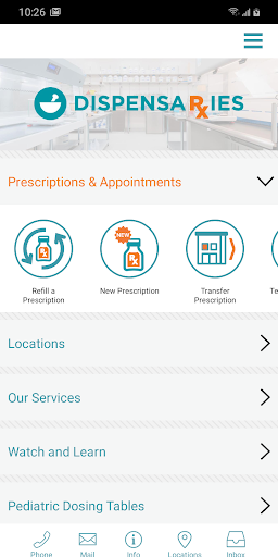Android application Dispensaries Ltd. screenshort