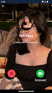 Yafi Tesa Video Call Prank