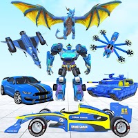 Dragon Lion Robot Formula Car