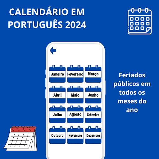 Calendário em Português Screen 2