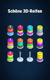 Hoop Sort Puzzle: Color Ring Screenshot
