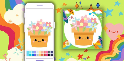 Coloring Book: Flower Pot 1.1 APK + Mod (Free purchase) for Android