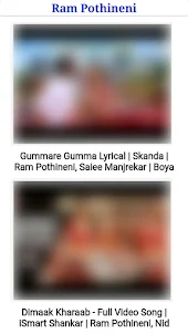 Ram Pothineni All Video Songs