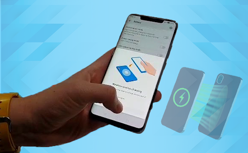 Wireless charge Phone to Phone Screenshot 4 - AppWisp.com