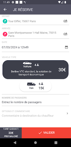 SavCab Screen 2