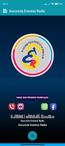 Sucunuta Eventos Radio Screen 2