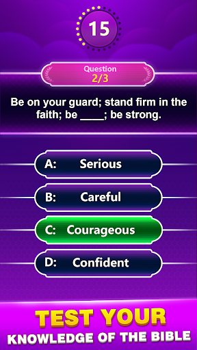 Bible Trivia - Word Quiz Game 1.9 screenshots 3